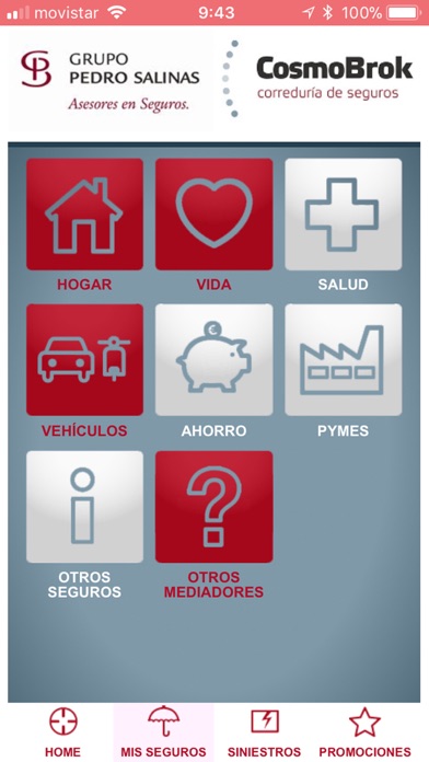 PEDRO SALINAS - Assegurances screenshot 2