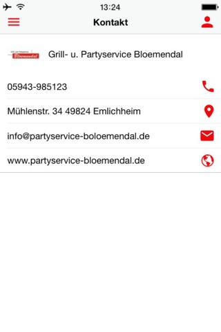 Partyservice Blomendal screenshot 4