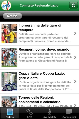iLND Lazio screenshot 2