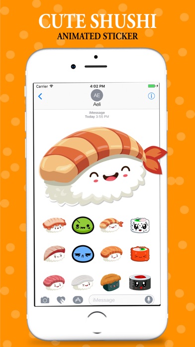 Animated Sushi Stickers Pack screenshot 2