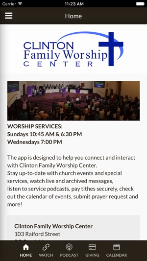 Clinton Family Worship Center(圖1)-速報App