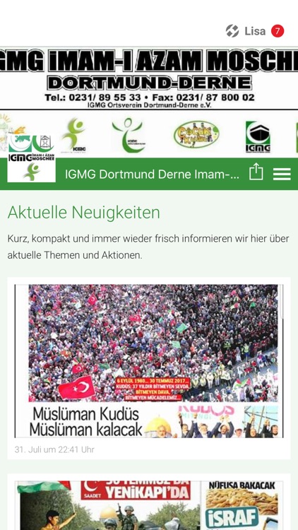 IGMG Dortmund Imam-i AzamCamii