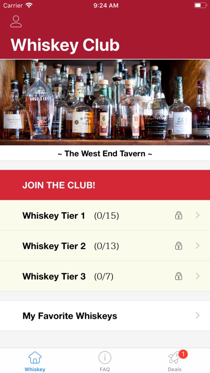 West End Tavern Whiskey Club
