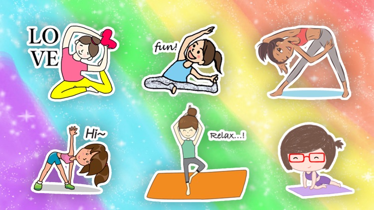 Yoga Sticker