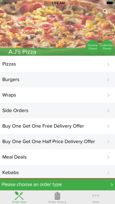 A Js Pizza Worcester screenshot 2