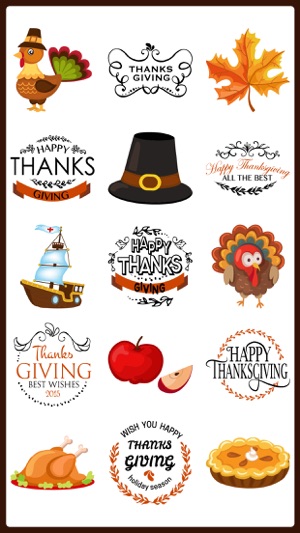 Happy Thanksgiving Greets App(圖2)-速報App