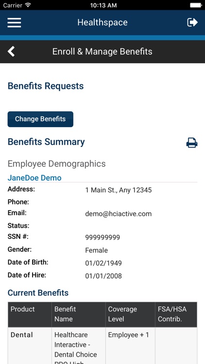 Healthspace screenshot-3