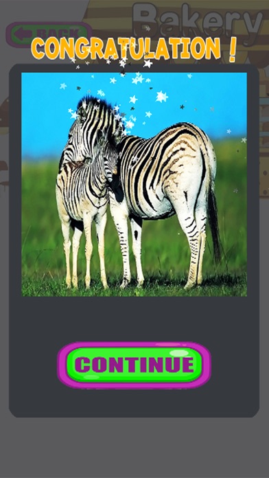 Animal Zebra Jigsaw Puzzle screenshot 2