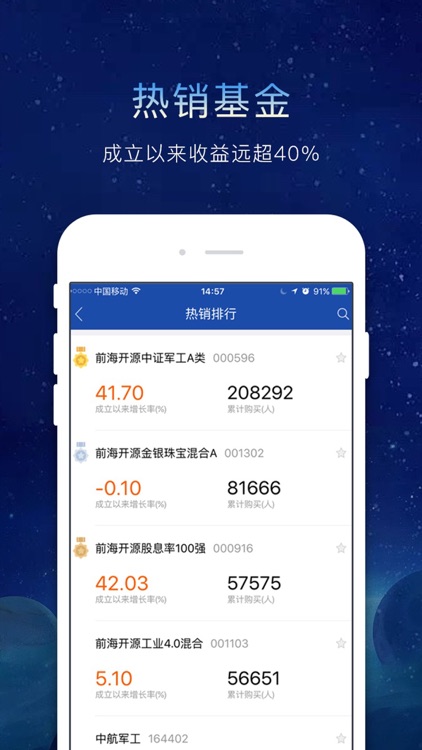 前海开源基金-高收益金融投资理财平台
