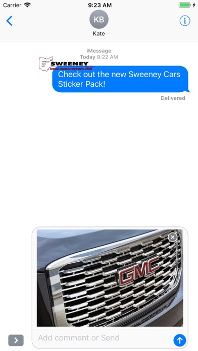 Sweeney Cars Sticker Pack screenshot 3