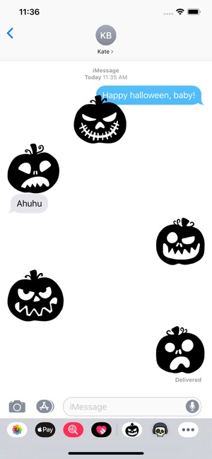 Halloween - Black Pumpkin(圖1)-速報App