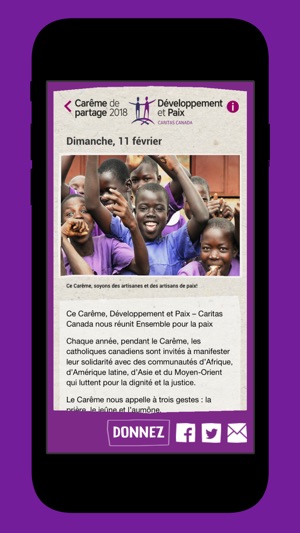 Développement et Paix(圖3)-速報App