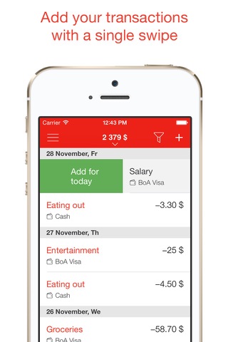 Zenmoney: expense tracker screenshot 2