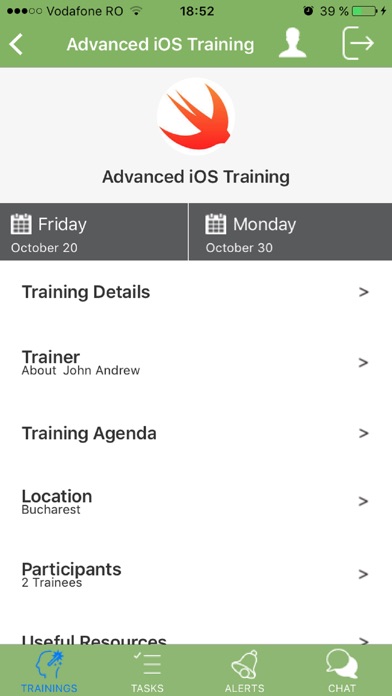 3PM Training App screenshot 2