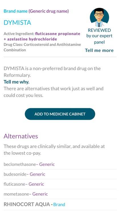 DrugFinder smart drug choices