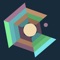 Colorful & mesmerizing geometric action puzzler