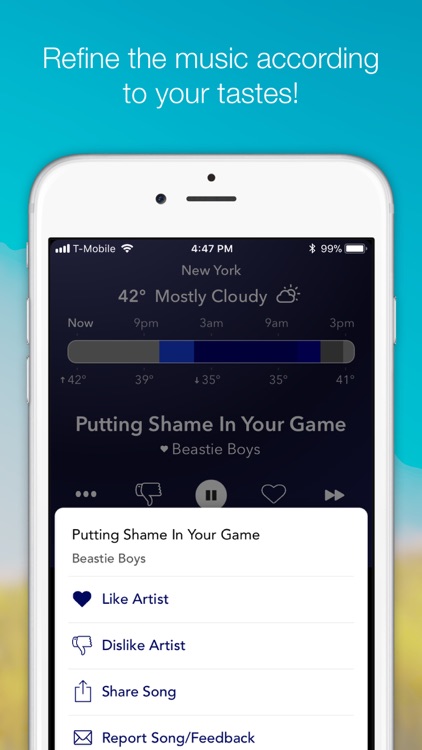 WeatherTunes Music screenshot-5