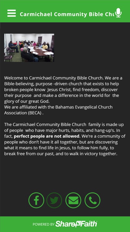 Carmichael Community Bible Chu