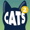 Cats Animated Text Stickers 2