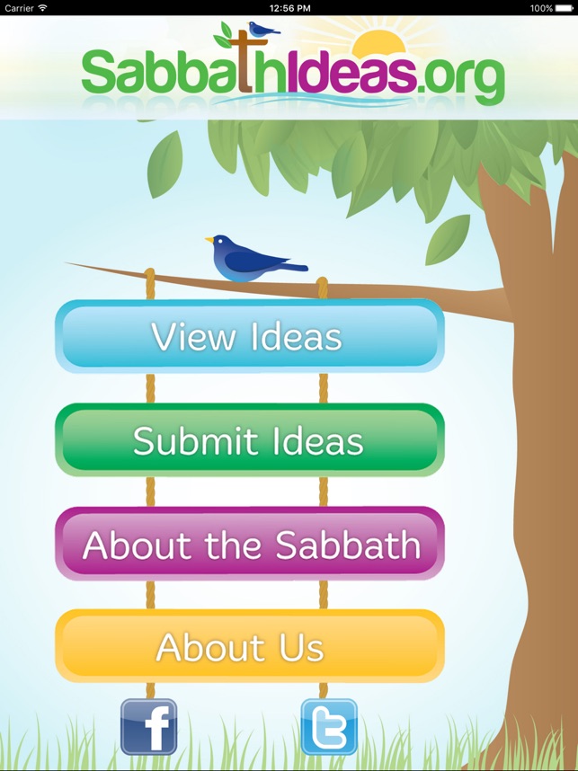 Sabbath Ideas for iPad