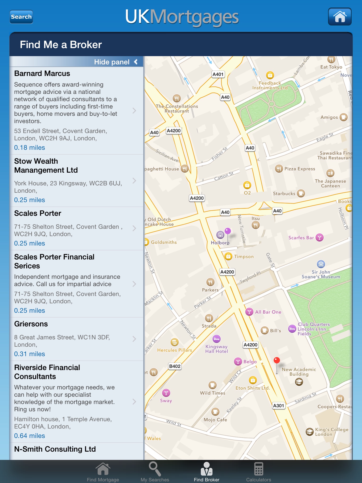 UKMortgages for iPad screenshot 4