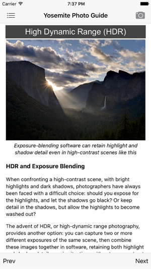 Yosemite Photographer's Guide(圖3)-速報App