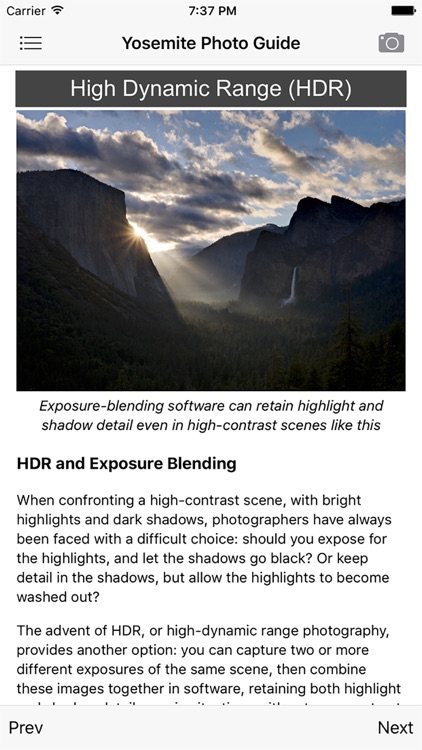 Yosemite Photographer's Guide screenshot-2