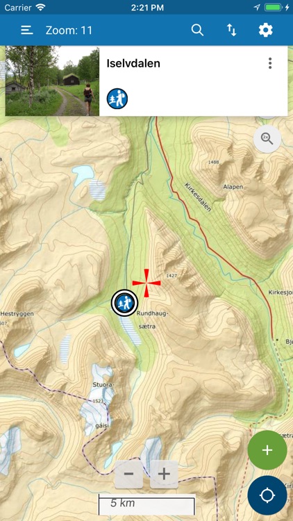 Norgeskart outdoors screenshot-4