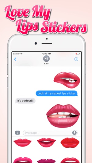 Love My Lips Stickers(圖3)-速報App