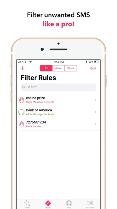 SMS Junk Filter screenshot 3