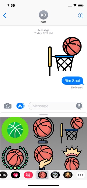 HD Basketball Stickers(圖1)-速報App