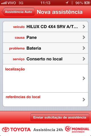 Toyota Service Link screenshot 3