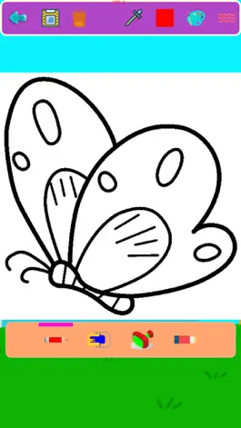 Game screenshot Kids Coloring Zoo Paint Tool apk