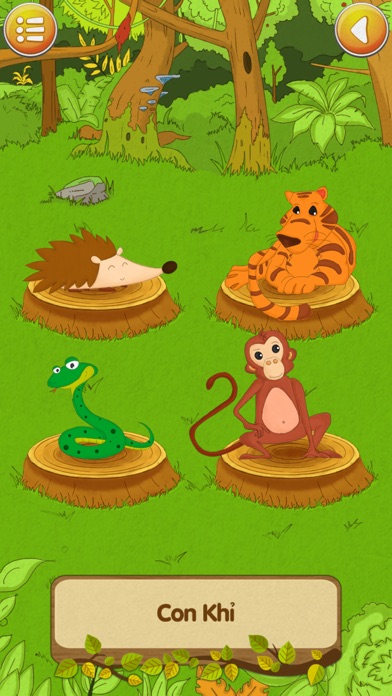 Khám phá động vật trong rừng screenshot 4