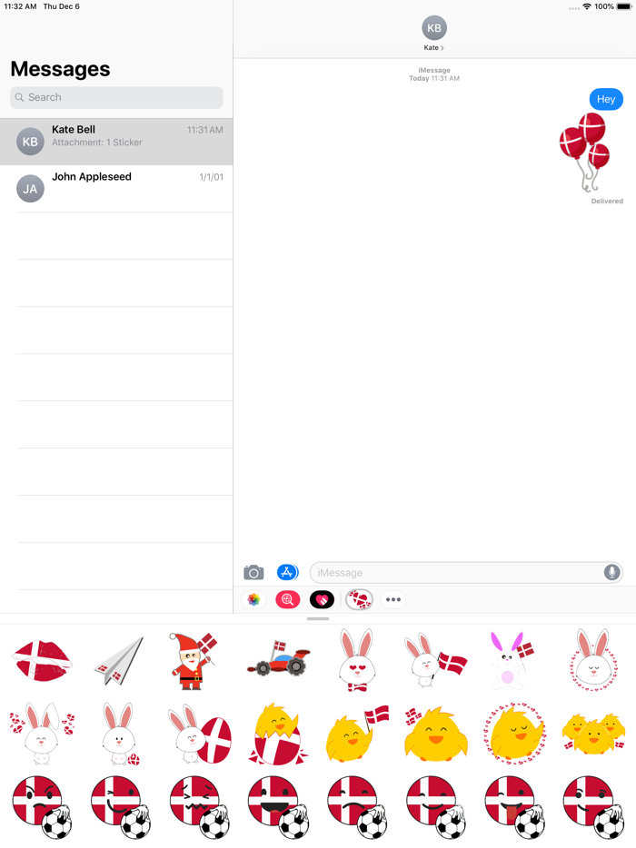 Dannebrog 800 stickers