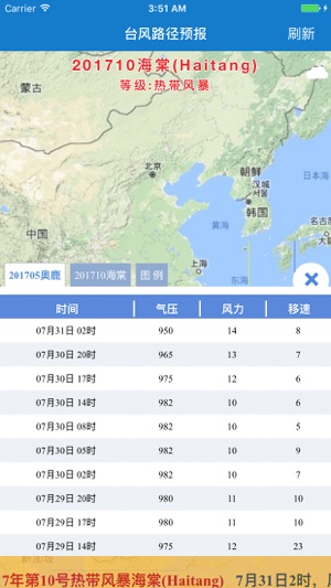 台风路径预报(圖2)-速報App