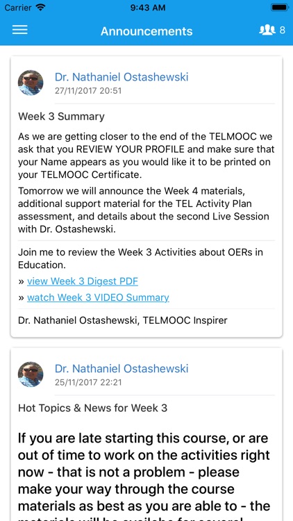 TELMOOC screenshot-4