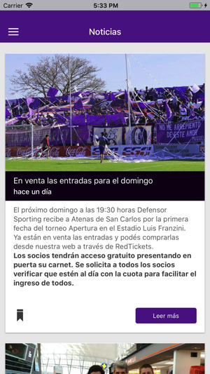 Defensor Sporting Club Oficial(圖3)-速報App