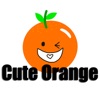 Cute Orange Smile SMS