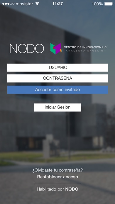 How to cancel & delete NODO Centro Innovación UC from iphone & ipad 1