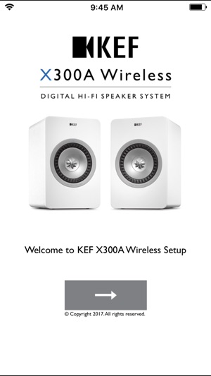 KEF X300A Wireless Setup