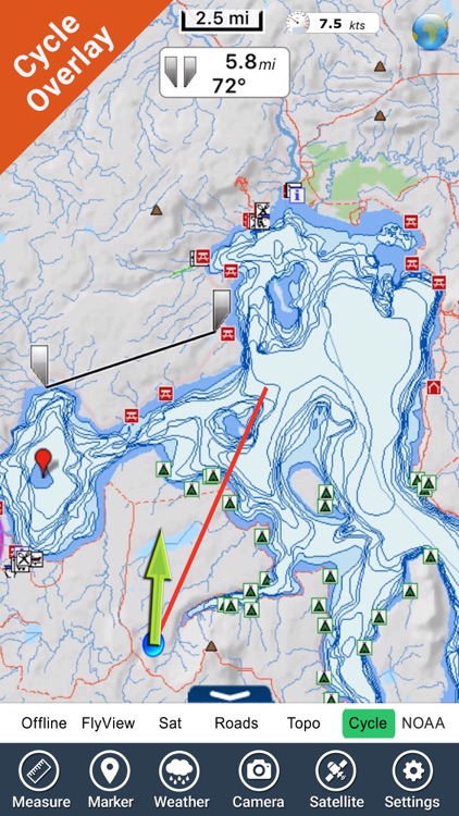 Yellowstone National Park - GPS Map Navigator