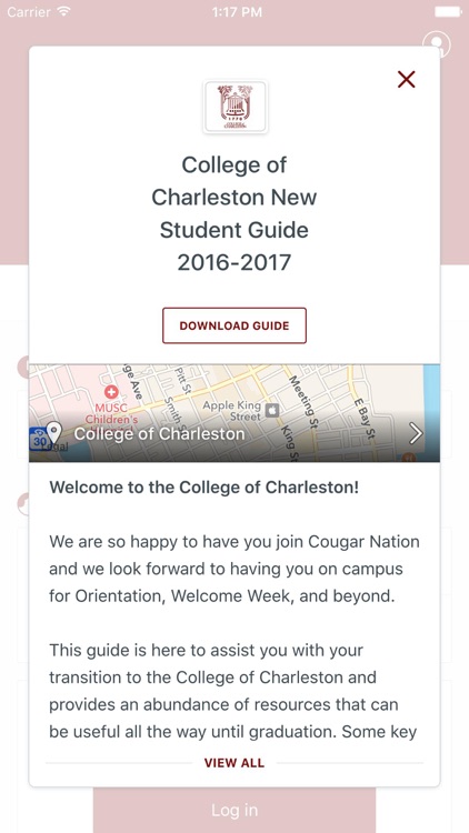 College of Charleston Guides