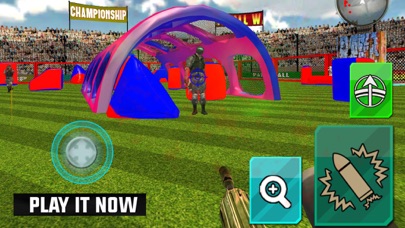 Paintball Shooter Fighting screenshot 2