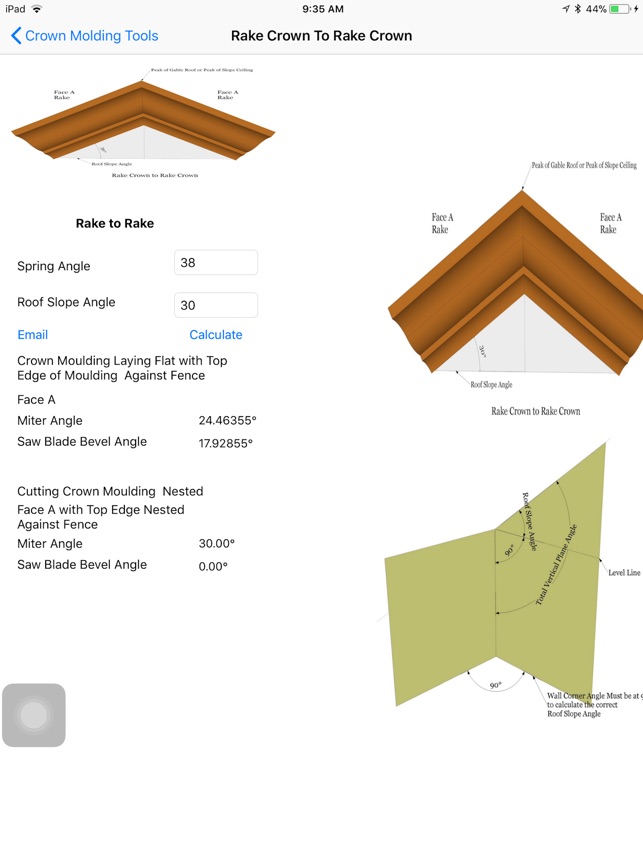 Crown Molding Tools