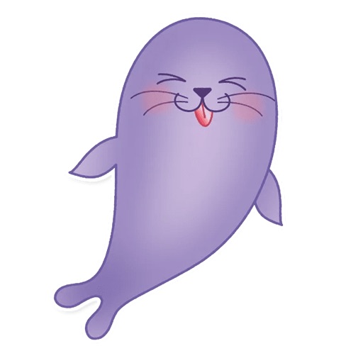 Cozy Seal stickers pack