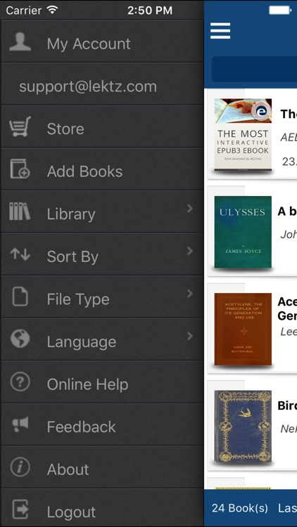 Lektz eBook Reader