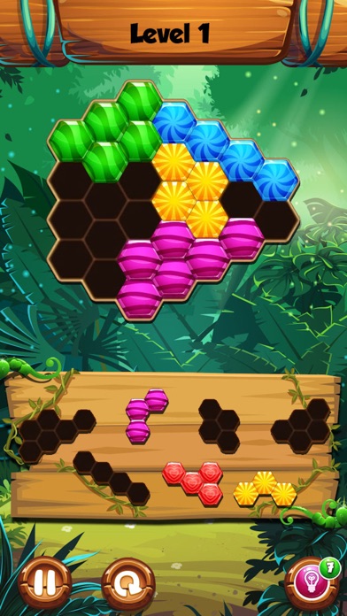 Jungle Hex Block Breaker screenshot 4