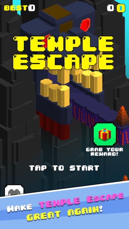 Temple Escape: Runner & Racing Pixel