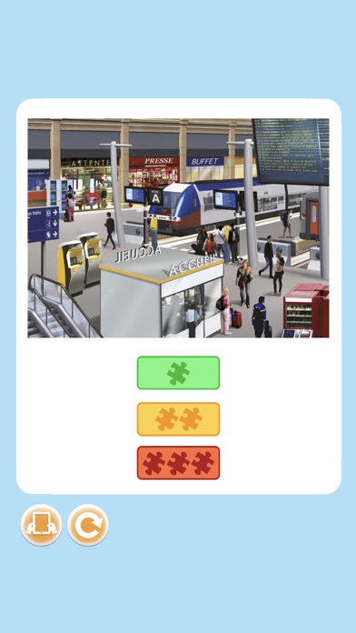 Imagerie trains interactive screenshot 3